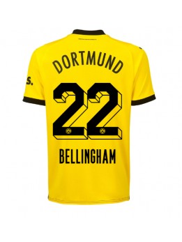 Borussia Dortmund Jude Bellingham #22 Heimtrikot 2023-24 Kurzarm